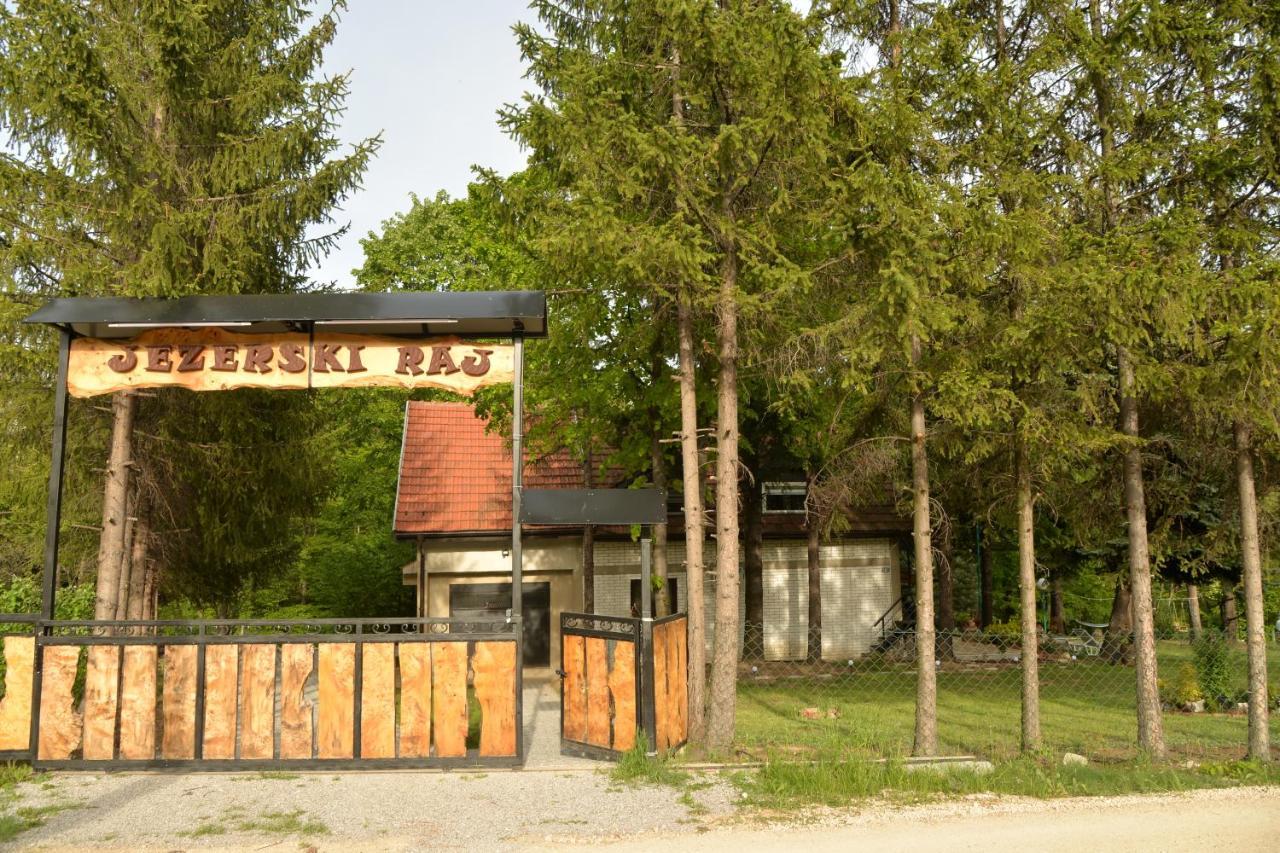 Vila Jezerski Raj Borsko Jezero Exterior foto